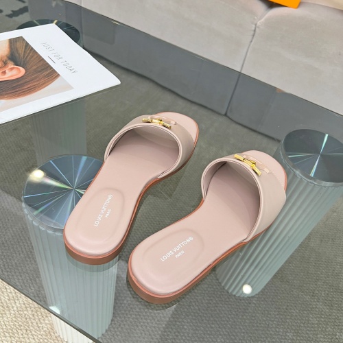 Cheap Louis Vuitton Slippers For Women #1210994 Replica Wholesale [$85.00 USD] [ITEM#1210994] on Replica Louis Vuitton Slippers