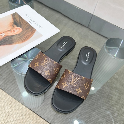 Cheap Louis Vuitton Slippers For Women #1210997 Replica Wholesale [$85.00 USD] [ITEM#1210997] on Replica Louis Vuitton Slippers