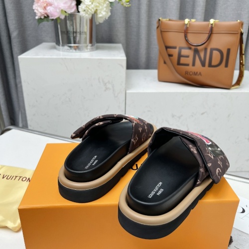 Cheap Louis Vuitton Slippers For Women #1210999 Replica Wholesale [$72.00 USD] [ITEM#1210999] on Replica Louis Vuitton Slippers