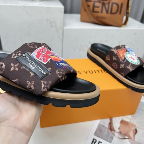 Cheap Louis Vuitton Slippers For Women #1210999 Replica Wholesale [$72.00 USD] [ITEM#1210999] on Replica Louis Vuitton Slippers