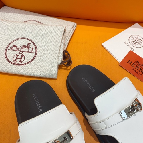 Cheap Hermes Slippers For Women #1211001 Replica Wholesale [$102.00 USD] [ITEM#1211001] on Replica Hermes Slippers