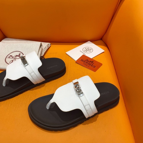 Cheap Hermes Slippers For Men #1211002 Replica Wholesale [$102.00 USD] [ITEM#1211002] on Replica Hermes Slippers