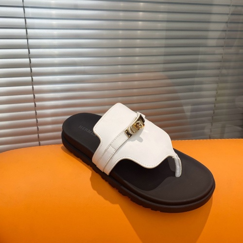 Cheap Hermes Slippers For Men #1211004 Replica Wholesale [$102.00 USD] [ITEM#1211004] on Replica Hermes Slippers