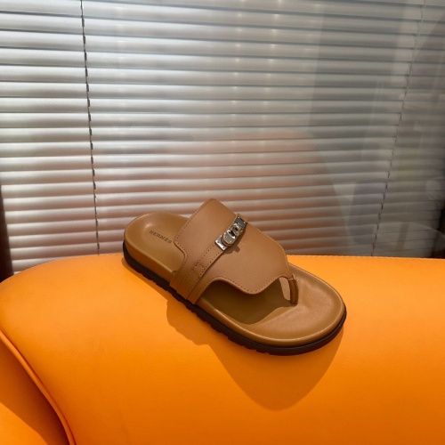 Cheap Hermes Slippers For Men #1211006 Replica Wholesale [$102.00 USD] [ITEM#1211006] on Replica Hermes Slippers