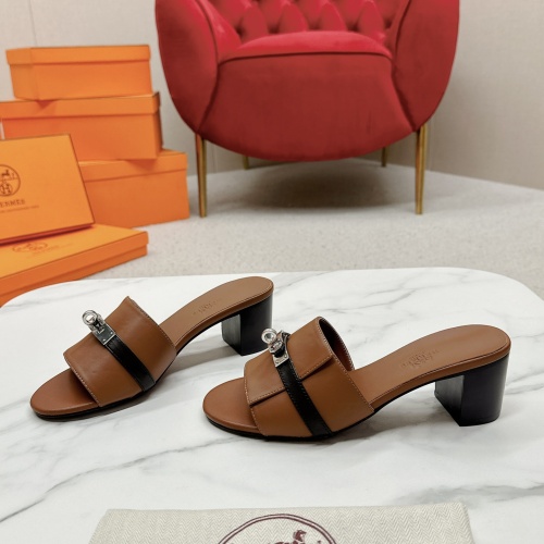 Cheap Hermes Slippers For Women #1211012 Replica Wholesale [$102.00 USD] [ITEM#1211012] on Replica Hermes Slippers