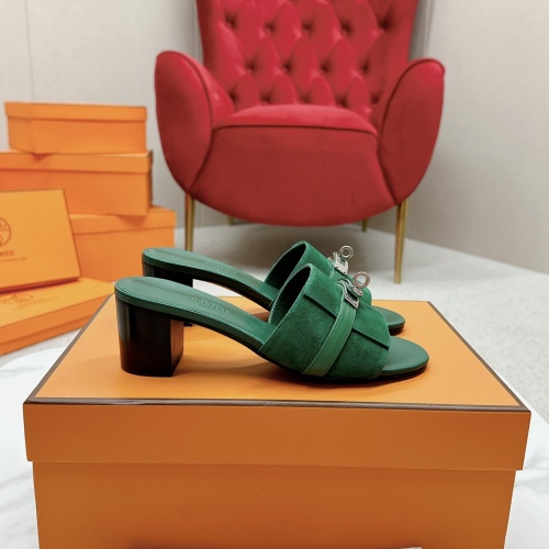 Cheap Hermes Slippers For Women #1211014 Replica Wholesale [$102.00 USD] [ITEM#1211014] on Replica Hermes Slippers