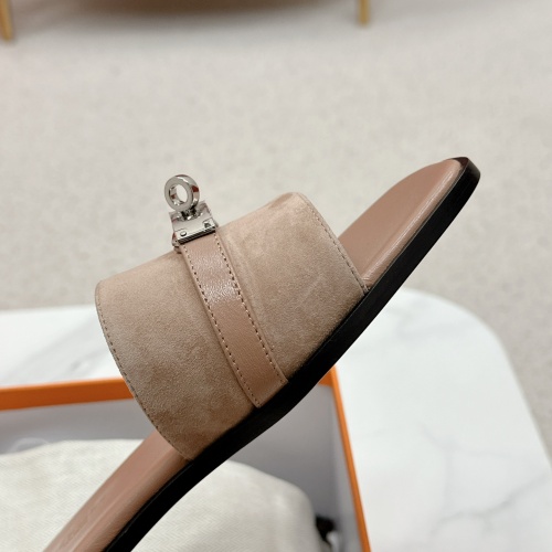 Cheap Hermes Slippers For Women #1211015 Replica Wholesale [$102.00 USD] [ITEM#1211015] on Replica Hermes Slippers