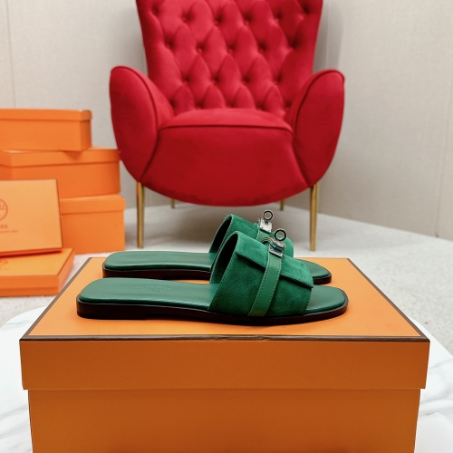 Cheap Hermes Slippers For Women #1211016 Replica Wholesale [$102.00 USD] [ITEM#1211016] on Replica Hermes Slippers