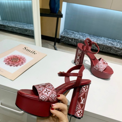 Cheap Louis Vuitton Sandal For Women #1211020 Replica Wholesale [$125.00 USD] [ITEM#1211020] on Replica Louis Vuitton Sandal