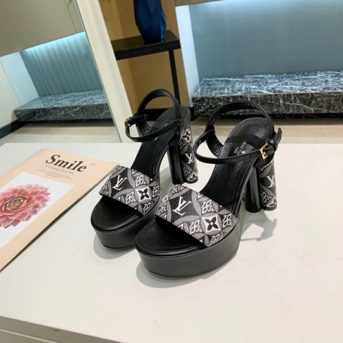 Cheap Louis Vuitton Sandal For Women #1211021 Replica Wholesale [$125.00 USD] [ITEM#1211021] on Replica Louis Vuitton Sandal