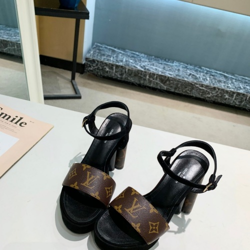 Cheap Louis Vuitton Sandal For Women #1211022 Replica Wholesale [$125.00 USD] [ITEM#1211022] on Replica Louis Vuitton Sandal