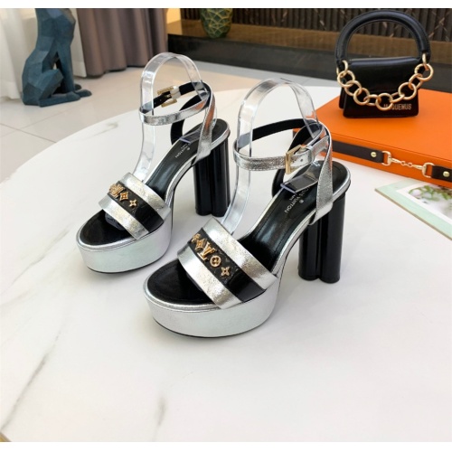 Cheap Louis Vuitton Sandal For Women #1211023 Replica Wholesale [$125.00 USD] [ITEM#1211023] on Replica Louis Vuitton Sandal