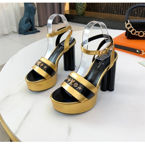 Cheap Louis Vuitton Sandal For Women #1211024 Replica Wholesale [$125.00 USD] [ITEM#1211024] on Replica Louis Vuitton Sandal