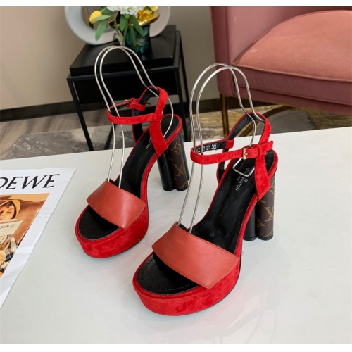 Cheap Louis Vuitton Sandal For Women #1211030 Replica Wholesale [$125.00 USD] [ITEM#1211030] on Replica Louis Vuitton Sandal