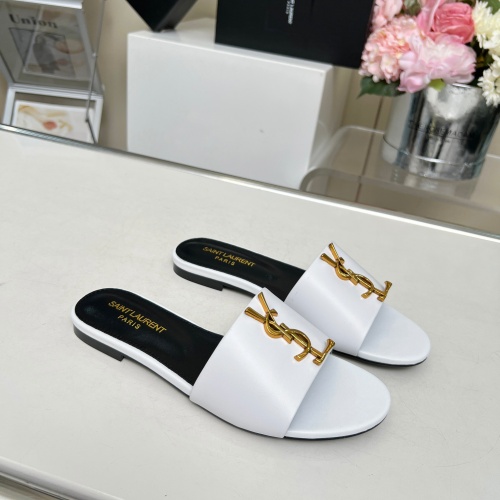 Cheap Yves Saint Laurent YSL Slippers For Women #1211052 Replica Wholesale [$80.00 USD] [ITEM#1211052] on Replica Yves Saint Laurent YSL Slippers