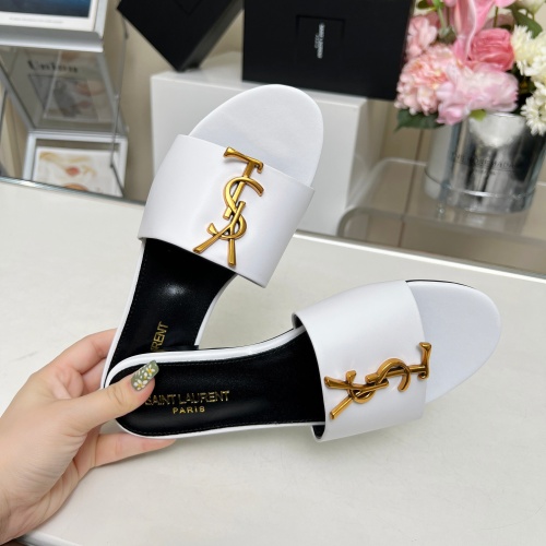 Cheap Yves Saint Laurent YSL Slippers For Women #1211052 Replica Wholesale [$80.00 USD] [ITEM#1211052] on Replica Yves Saint Laurent YSL Slippers