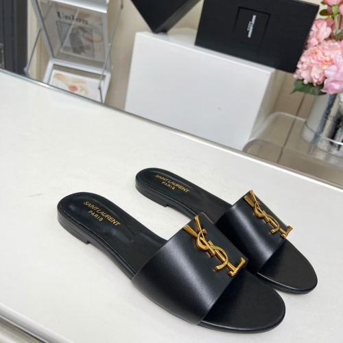 Cheap Yves Saint Laurent YSL Slippers For Women #1211053 Replica Wholesale [$80.00 USD] [ITEM#1211053] on Replica Yves Saint Laurent YSL Slippers