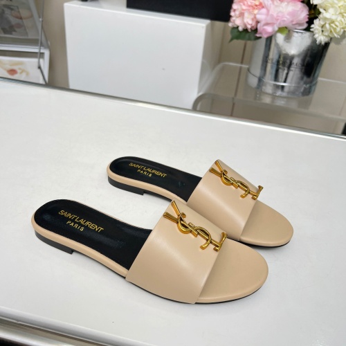 Cheap Yves Saint Laurent YSL Slippers For Women #1211058 Replica Wholesale [$80.00 USD] [ITEM#1211058] on Replica Yves Saint Laurent YSL Slippers