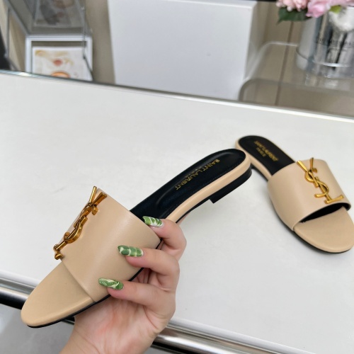 Cheap Yves Saint Laurent YSL Slippers For Women #1211058 Replica Wholesale [$80.00 USD] [ITEM#1211058] on Replica Yves Saint Laurent YSL Slippers