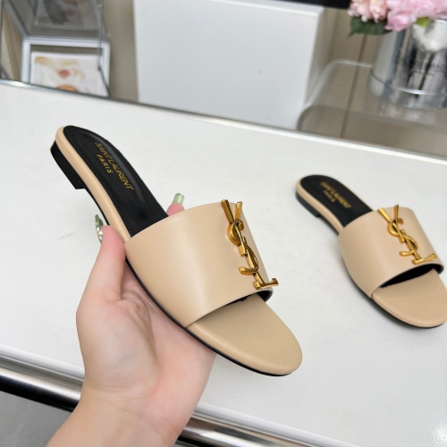 Cheap Yves Saint Laurent YSL Slippers For Women #1211058 Replica Wholesale [$80.00 USD] [ITEM#1211058] on Replica Yves Saint Laurent YSL Slippers