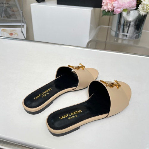 Cheap Yves Saint Laurent YSL Slippers For Women #1211058 Replica Wholesale [$80.00 USD] [ITEM#1211058] on Replica Yves Saint Laurent YSL Slippers