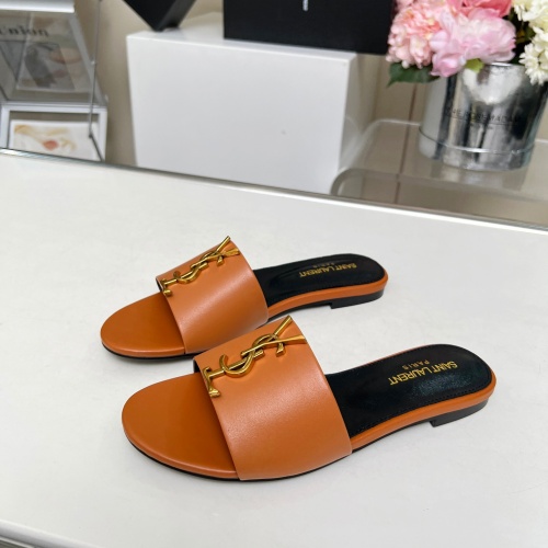 Cheap Yves Saint Laurent YSL Slippers For Women #1211059 Replica Wholesale [$80.00 USD] [ITEM#1211059] on Replica Yves Saint Laurent YSL Slippers