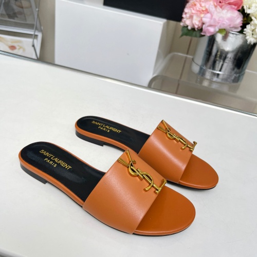 Cheap Yves Saint Laurent YSL Slippers For Women #1211059 Replica Wholesale [$80.00 USD] [ITEM#1211059] on Replica Yves Saint Laurent YSL Slippers