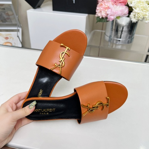 Cheap Yves Saint Laurent YSL Slippers For Women #1211059 Replica Wholesale [$80.00 USD] [ITEM#1211059] on Replica Yves Saint Laurent YSL Slippers