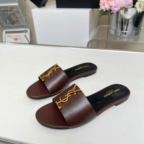 Cheap Yves Saint Laurent YSL Slippers For Women #1211060 Replica Wholesale [$80.00 USD] [ITEM#1211060] on Replica Yves Saint Laurent YSL Slippers