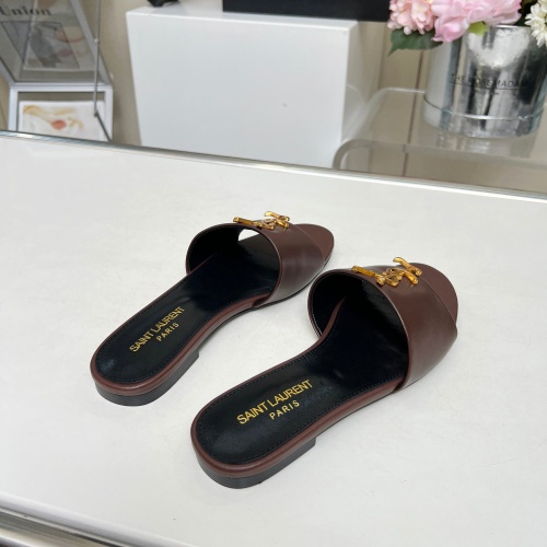 Cheap Yves Saint Laurent YSL Slippers For Women #1211060 Replica Wholesale [$80.00 USD] [ITEM#1211060] on Replica Yves Saint Laurent YSL Slippers