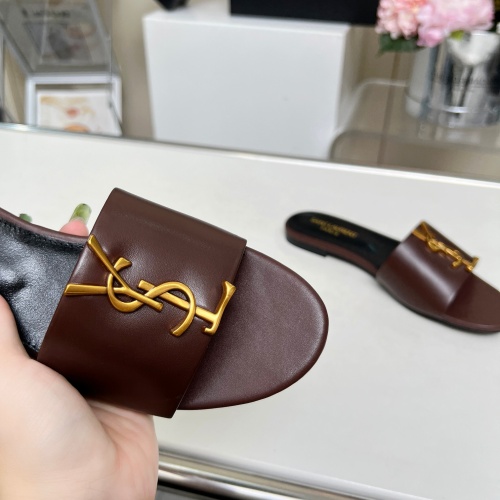 Cheap Yves Saint Laurent YSL Slippers For Women #1211060 Replica Wholesale [$80.00 USD] [ITEM#1211060] on Replica Yves Saint Laurent YSL Slippers