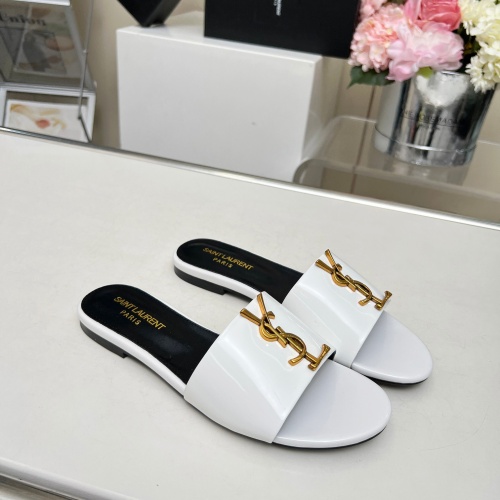 Cheap Yves Saint Laurent YSL Slippers For Women #1211061 Replica Wholesale [$80.00 USD] [ITEM#1211061] on Replica Yves Saint Laurent YSL Slippers