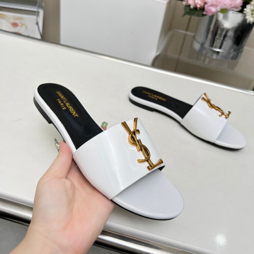 Cheap Yves Saint Laurent YSL Slippers For Women #1211061 Replica Wholesale [$80.00 USD] [ITEM#1211061] on Replica Yves Saint Laurent YSL Slippers