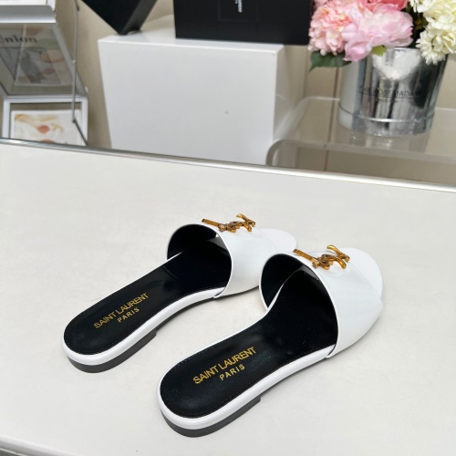 Cheap Yves Saint Laurent YSL Slippers For Women #1211061 Replica Wholesale [$80.00 USD] [ITEM#1211061] on Replica Yves Saint Laurent YSL Slippers