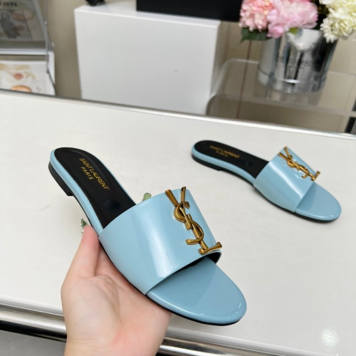 Cheap Yves Saint Laurent YSL Slippers For Women #1211065 Replica Wholesale [$80.00 USD] [ITEM#1211065] on Replica Yves Saint Laurent YSL Slippers