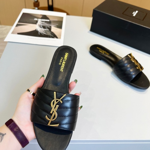 Cheap Yves Saint Laurent YSL Slippers For Women #1211082 Replica Wholesale [$80.00 USD] [ITEM#1211082] on Replica Yves Saint Laurent YSL Slippers