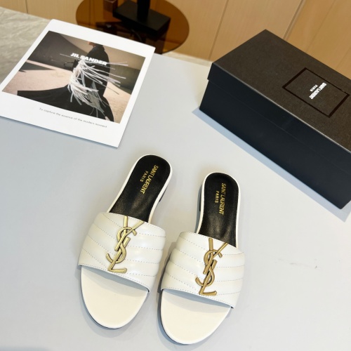 Cheap Yves Saint Laurent YSL Slippers For Women #1211084 Replica Wholesale [$80.00 USD] [ITEM#1211084] on Replica Yves Saint Laurent YSL Slippers