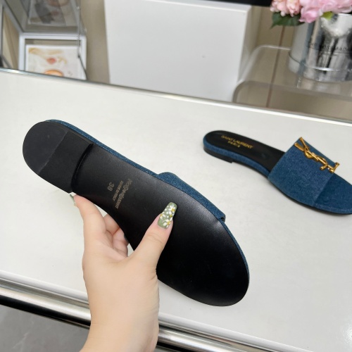 Cheap Yves Saint Laurent YSL Slippers For Women #1211085 Replica Wholesale [$80.00 USD] [ITEM#1211085] on Replica Yves Saint Laurent YSL Slippers