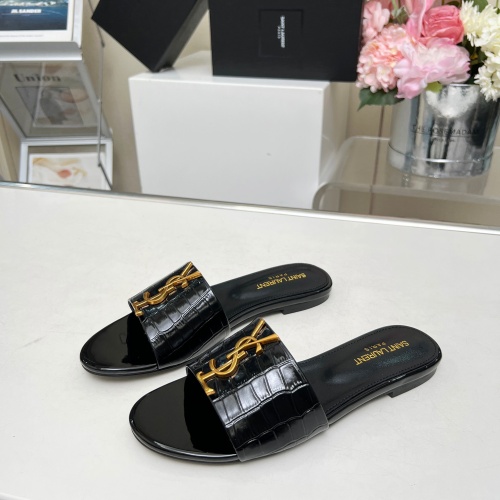 Cheap Yves Saint Laurent YSL Slippers For Women #1211086 Replica Wholesale [$80.00 USD] [ITEM#1211086] on Replica Yves Saint Laurent YSL Slippers