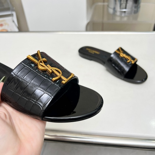 Cheap Yves Saint Laurent YSL Slippers For Women #1211086 Replica Wholesale [$80.00 USD] [ITEM#1211086] on Replica Yves Saint Laurent YSL Slippers