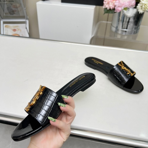 Cheap Yves Saint Laurent YSL Slippers For Women #1211086 Replica Wholesale [$80.00 USD] [ITEM#1211086] on Replica Yves Saint Laurent YSL Slippers