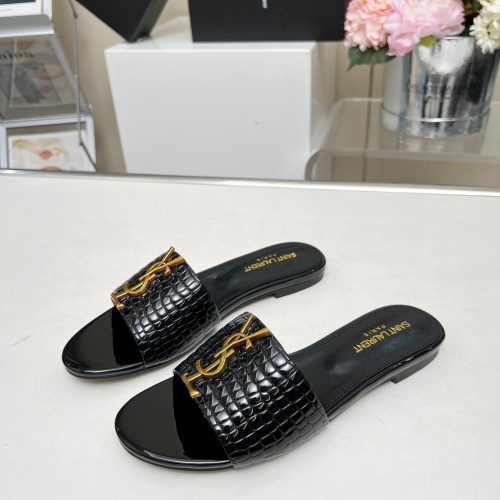 Cheap Yves Saint Laurent YSL Slippers For Women #1211087 Replica Wholesale [$80.00 USD] [ITEM#1211087] on Replica Yves Saint Laurent YSL Slippers