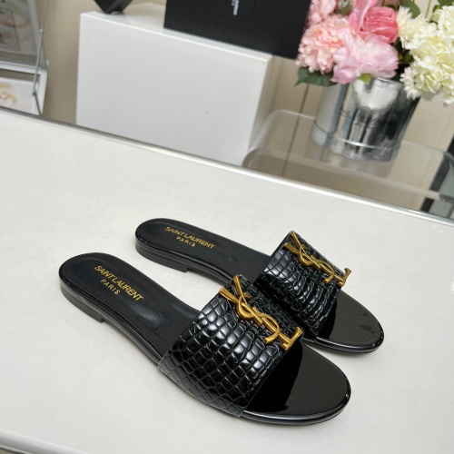 Cheap Yves Saint Laurent YSL Slippers For Women #1211087 Replica Wholesale [$80.00 USD] [ITEM#1211087] on Replica Yves Saint Laurent YSL Slippers