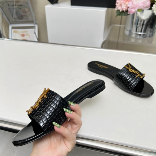 Cheap Yves Saint Laurent YSL Slippers For Women #1211087 Replica Wholesale [$80.00 USD] [ITEM#1211087] on Replica Yves Saint Laurent YSL Slippers