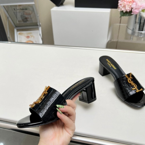 Cheap Yves Saint Laurent YSL Slippers For Women #1211088 Replica Wholesale [$100.00 USD] [ITEM#1211088] on Replica Yves Saint Laurent YSL Slippers