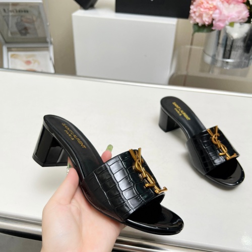 Cheap Yves Saint Laurent YSL Slippers For Women #1211088 Replica Wholesale [$100.00 USD] [ITEM#1211088] on Replica Yves Saint Laurent YSL Slippers