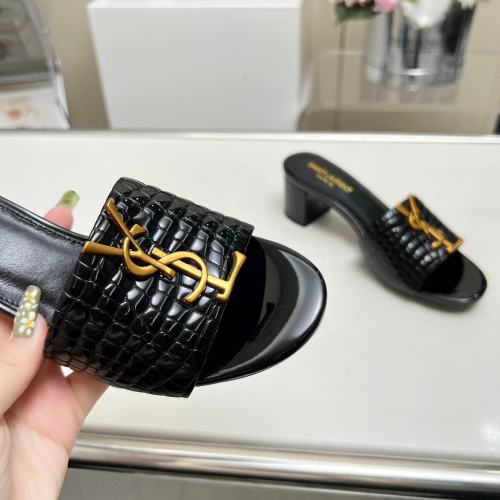 Cheap Yves Saint Laurent YSL Slippers For Women #1211089 Replica Wholesale [$100.00 USD] [ITEM#1211089] on Replica Yves Saint Laurent YSL Slippers