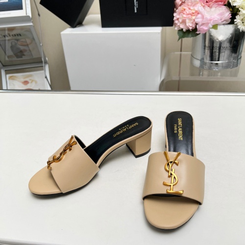 Cheap Yves Saint Laurent YSL Slippers For Women #1211091 Replica Wholesale [$100.00 USD] [ITEM#1211091] on Replica Yves Saint Laurent YSL Slippers