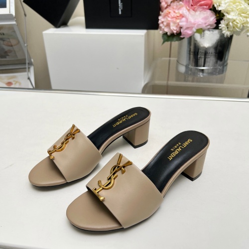 Cheap Yves Saint Laurent YSL Slippers For Women #1211092 Replica Wholesale [$100.00 USD] [ITEM#1211092] on Replica Yves Saint Laurent YSL Slippers