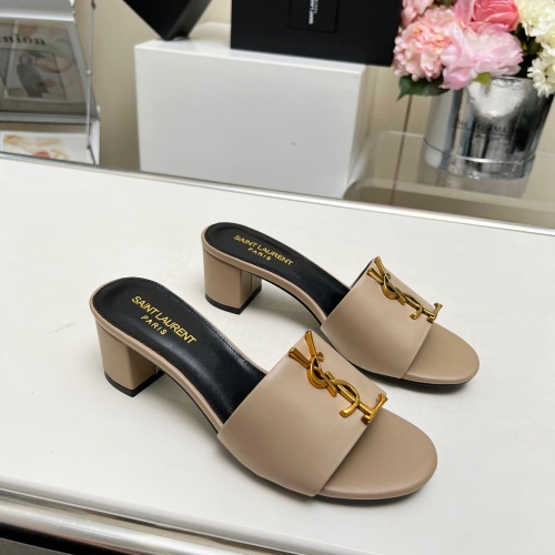 Cheap Yves Saint Laurent YSL Slippers For Women #1211092 Replica Wholesale [$100.00 USD] [ITEM#1211092] on Replica Yves Saint Laurent YSL Slippers